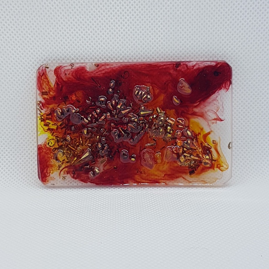 Fire Fly Orgonite Card 1