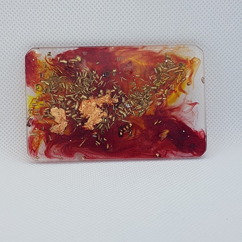 Fire Fly Orgonite Card