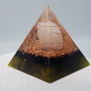 Strength from Within Orgone Orgonite Pyramid 6cm