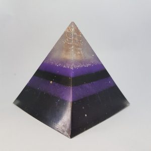 Rise Up Orgone Orgonite Pyramid 6cm