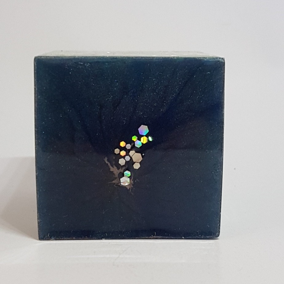 The Borg Tower Buster Orgonite Cube 4cm 3