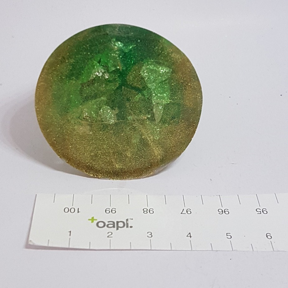 Petri Dish OrgoneIt Orgonite Cone 4.5cm 3