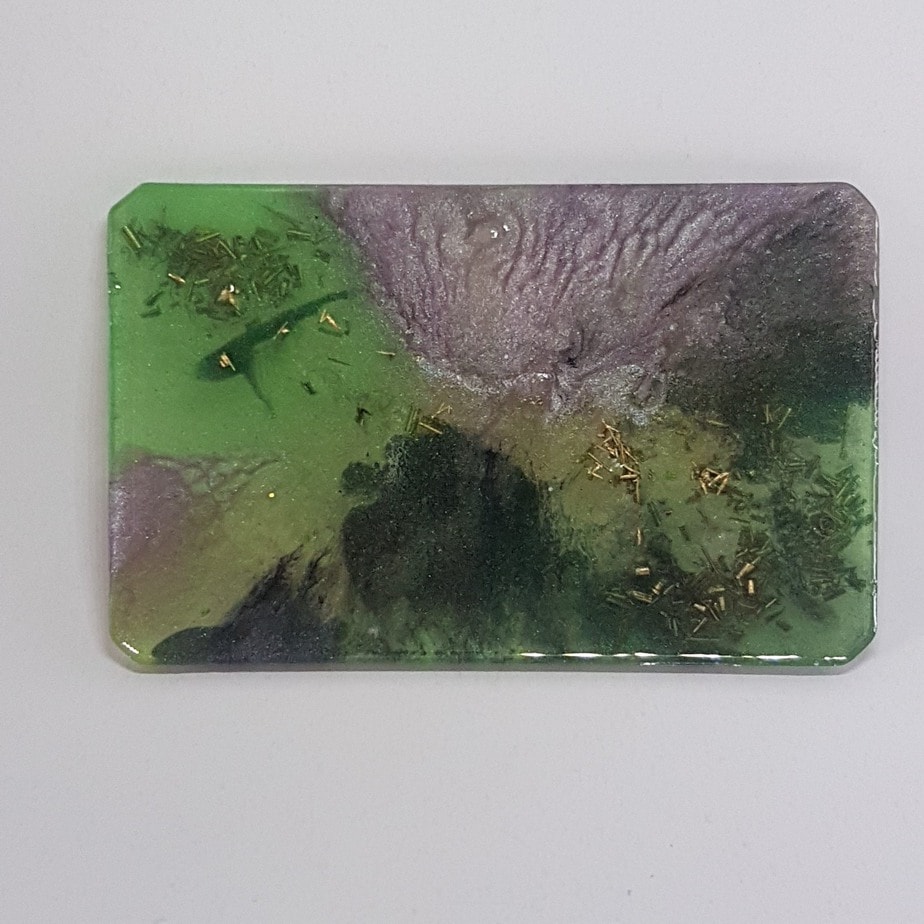 Monet Vistas Orgonite Card 1