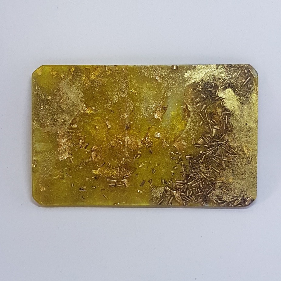 Gold Ray OrgoneIt Orgonite Card 1