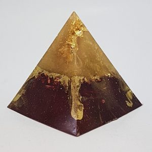Star Rebirth Orgone Orgonite Pyramid 4cm