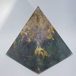 Millenium Orgone Orgonite Pyramid 8cm