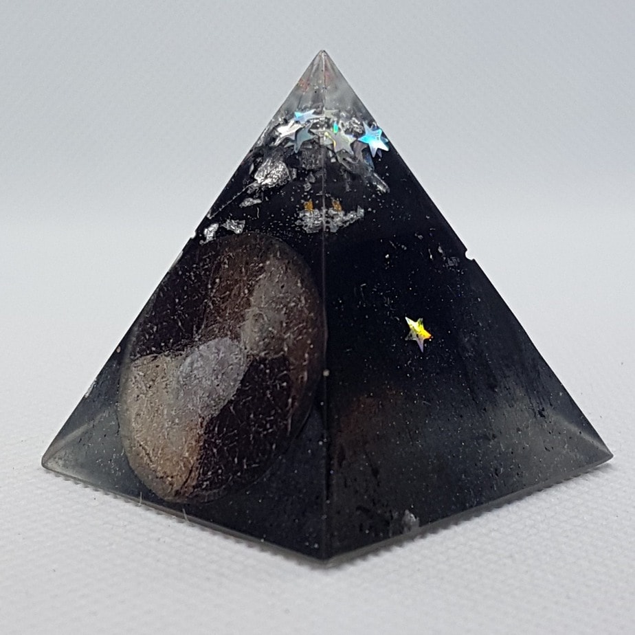 Hologramatic Universe Orgone Orgonite Pyramid 4cm 2