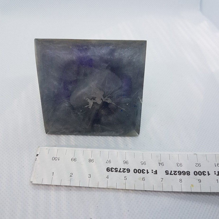 Purple Power Orgone Orgonite Pyramid 6cm 4