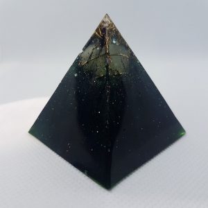 Dark Matter Orgone Orgonite Pyramid 5cm