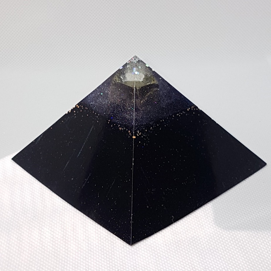 Super Massive Blackhole Holy Hand Grenade Orgonite Orgone Pyramid 9.5cm 2