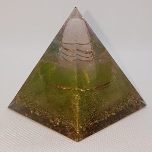 Rosacrucian Orgone Orgonite Pyramid 6cm