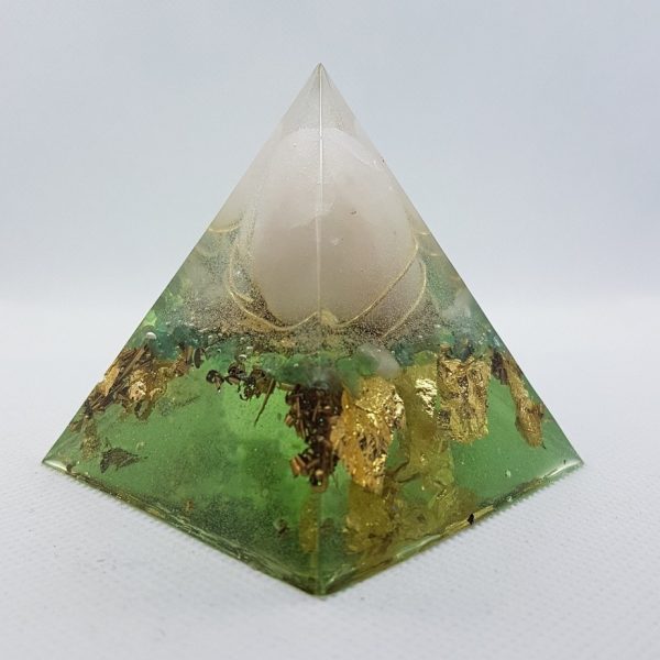 Mercury Rising Orgone Orgonite Pyramid 6cm