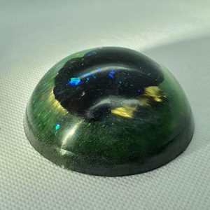 Phial of Galadriel Orgone Orgonite Orb - Strong and Protective, Black Tourmaline and Gold