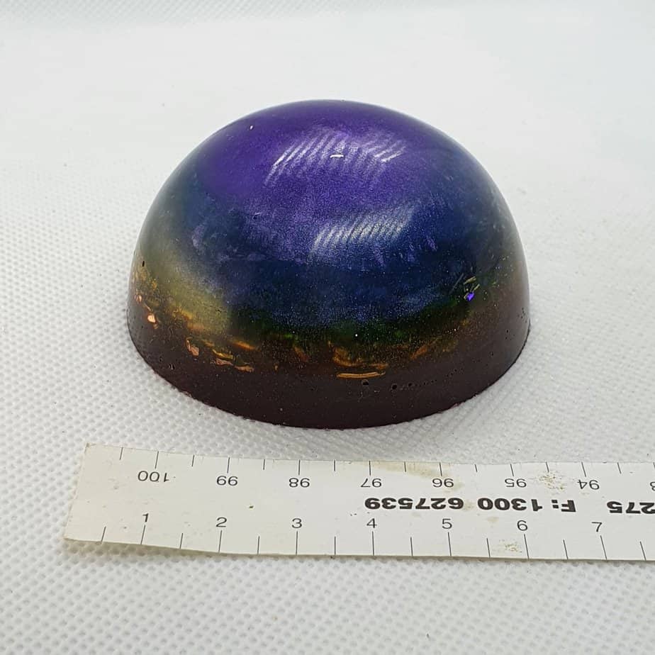Band of Colour Orgone Orgonite Orb 5