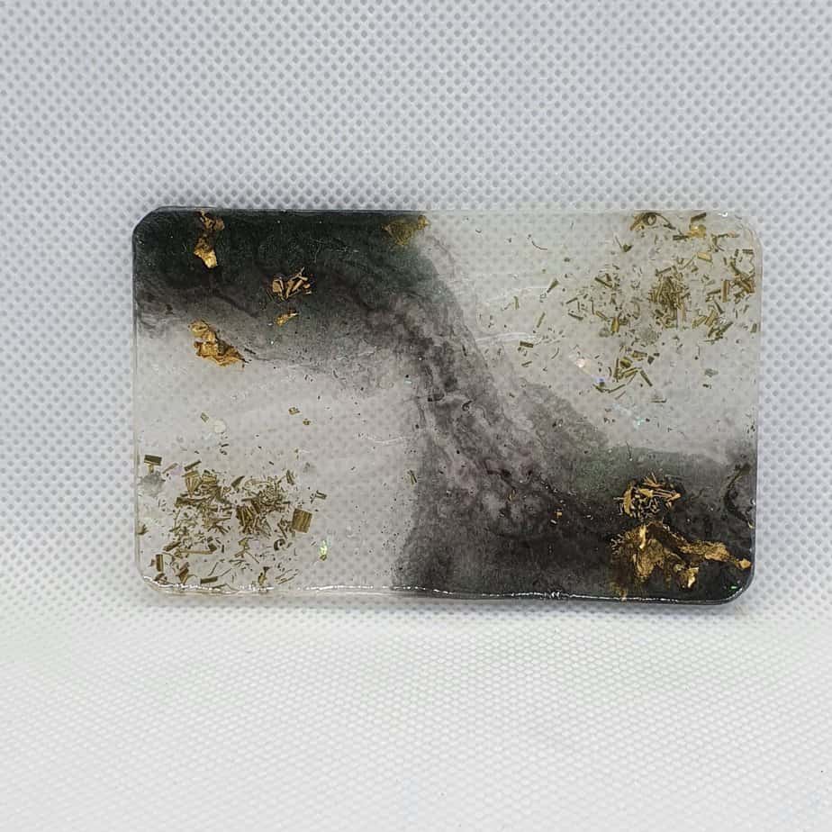 Plateglass Window Orgone Orgonite Card 1