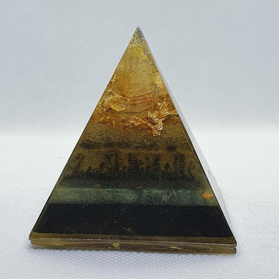 Channels of Time Orgone Orgonite Pyramid 6cm 2