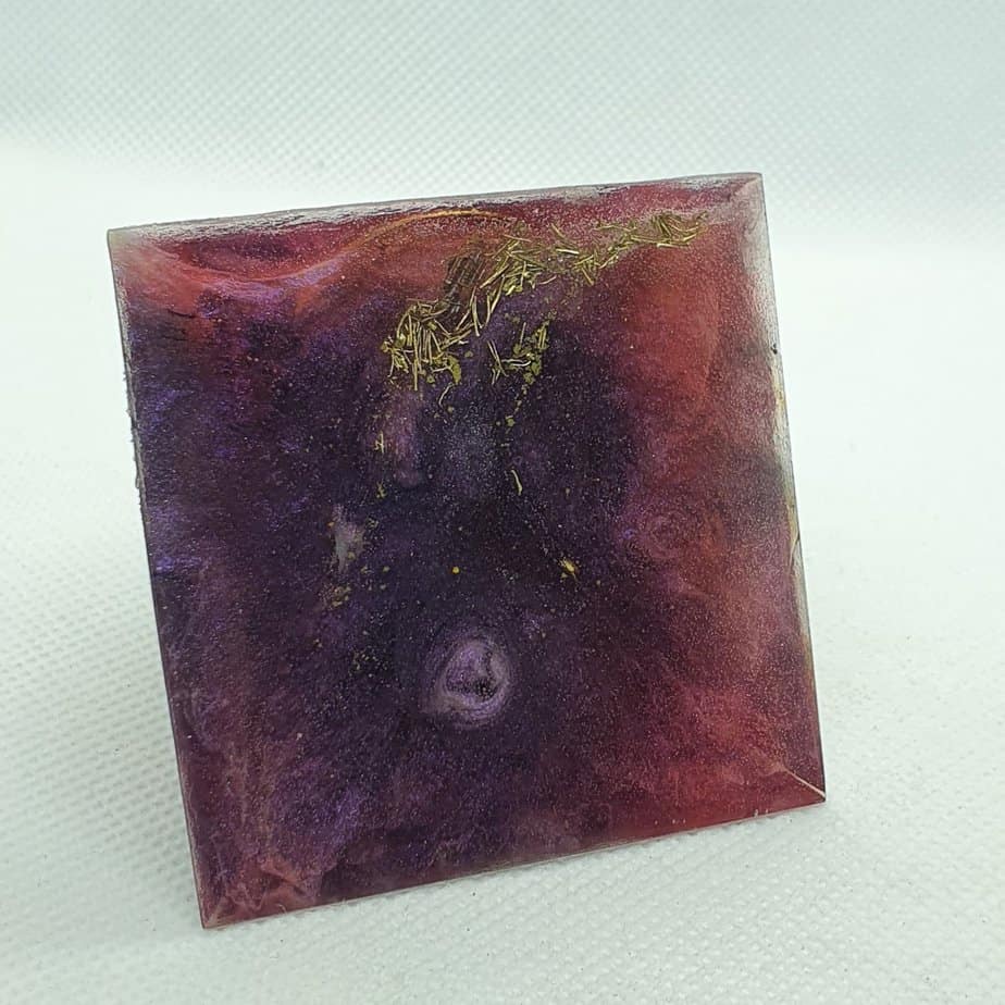 Reflections of Another Time Orgone Orgonite Pyramid 6cm 3