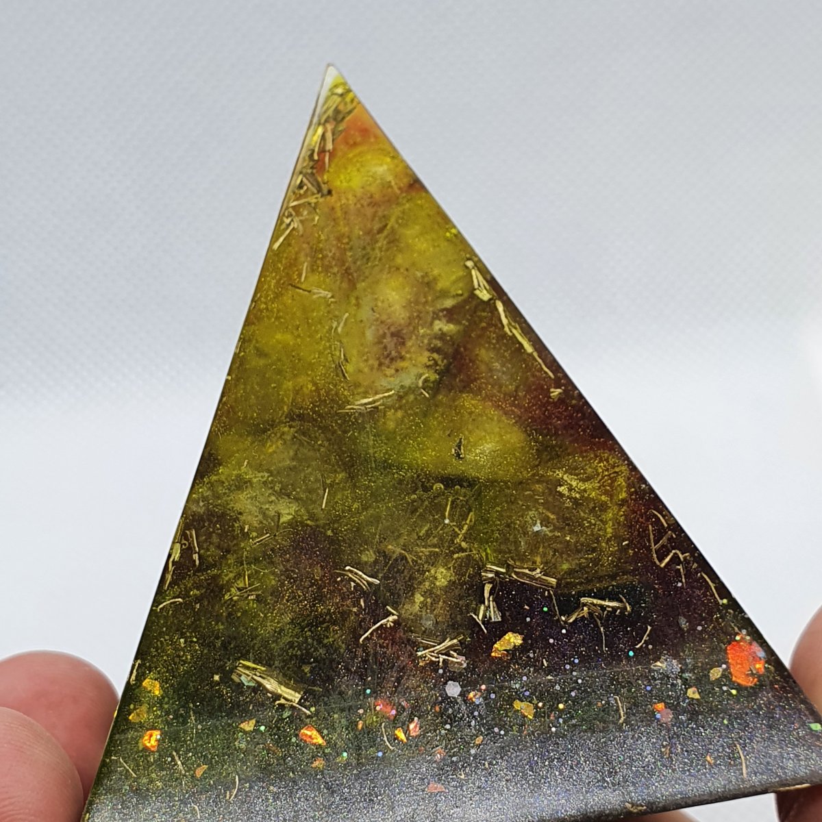 Bringer of Light Orgone Orgonite Pyramid 6cm 3