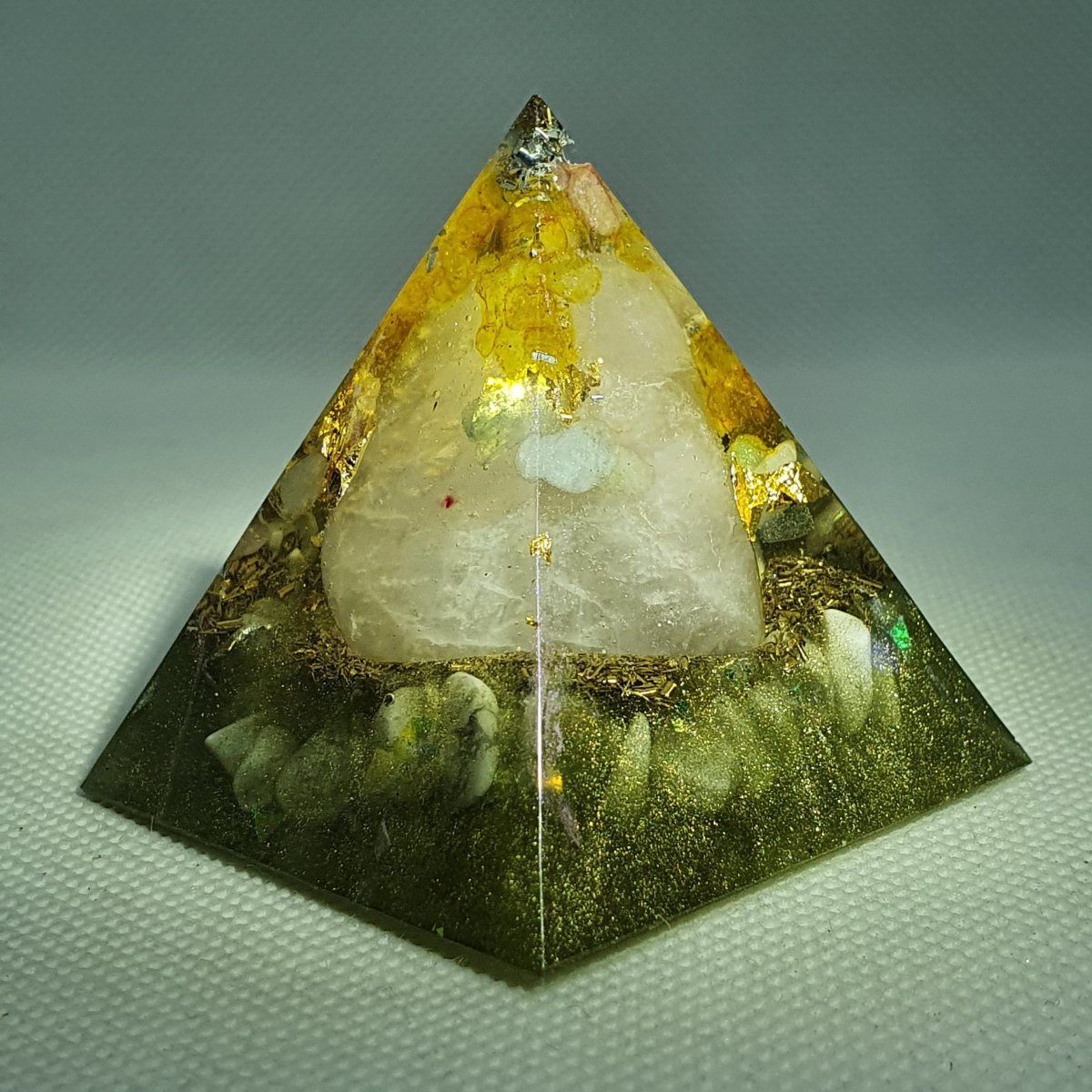 Cosmic Seas Orgone Orgonite Pyramid 5cm 1