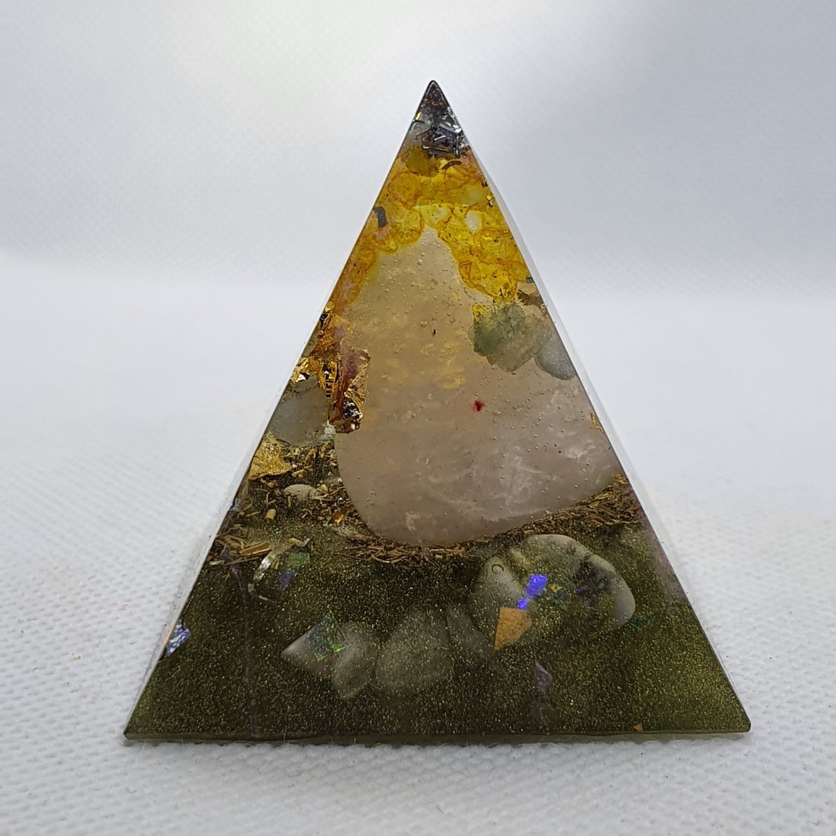 Cosmic Seas Orgone Orgonite Pyramid 5cm 4
