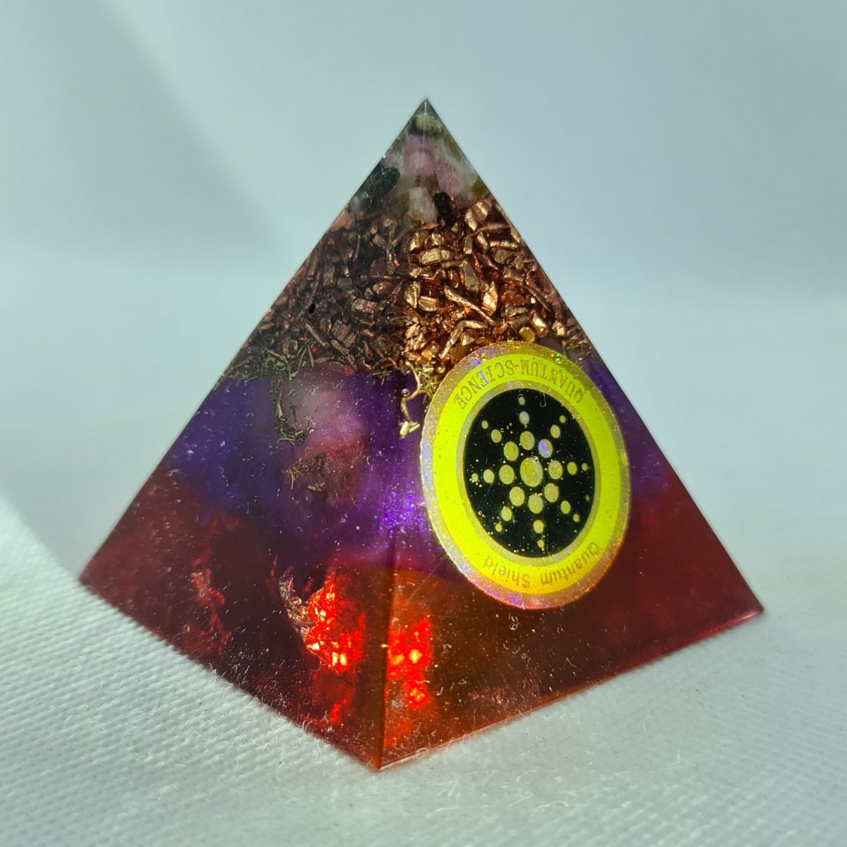 Deeply Protected Orgone Orgonite Pyramid 6cm 1